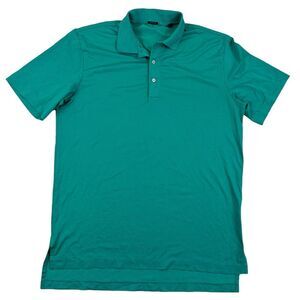 Polo Golf Ralph Lauren Teal Performance Pima Cotton Polo Shirt S/S Stretch Sz M